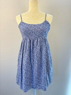 Lola Grace Floral Mini Dress Sundress With Pockets Fully Lined XS